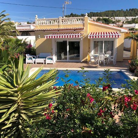 Villa Hayahay With Private Pool & Amazing View Calp Dış mekan fotoğraf