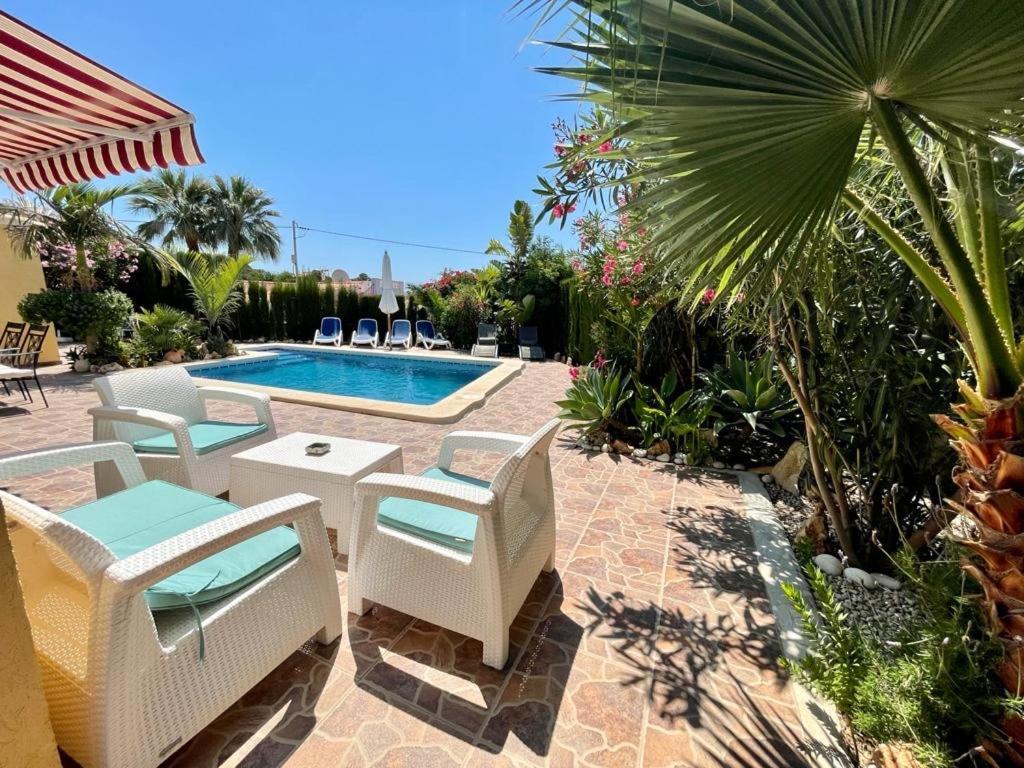 Villa Hayahay With Private Pool & Amazing View Calp Dış mekan fotoğraf