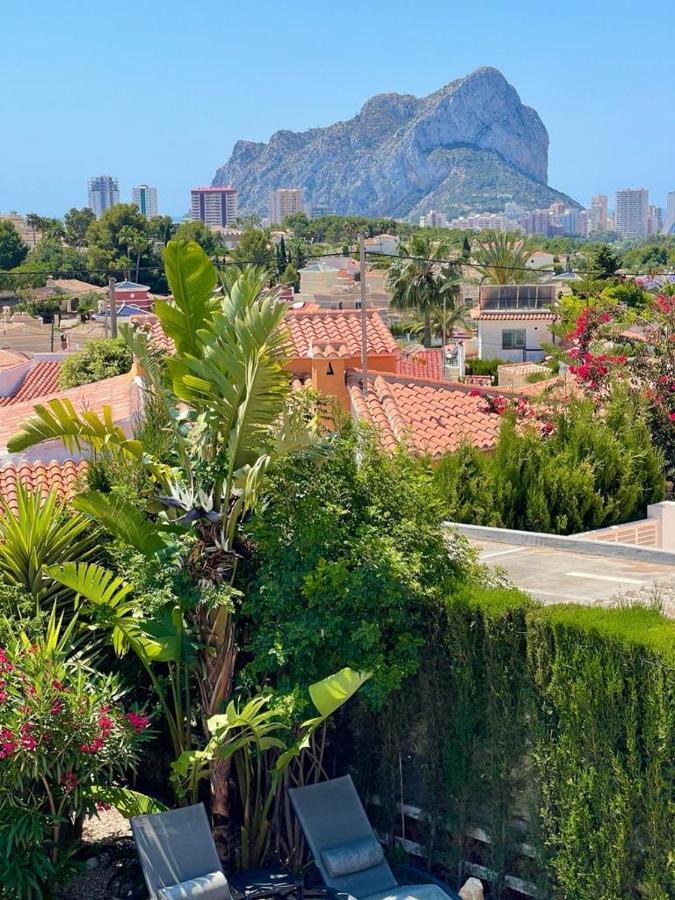 Villa Hayahay With Private Pool & Amazing View Calp Dış mekan fotoğraf