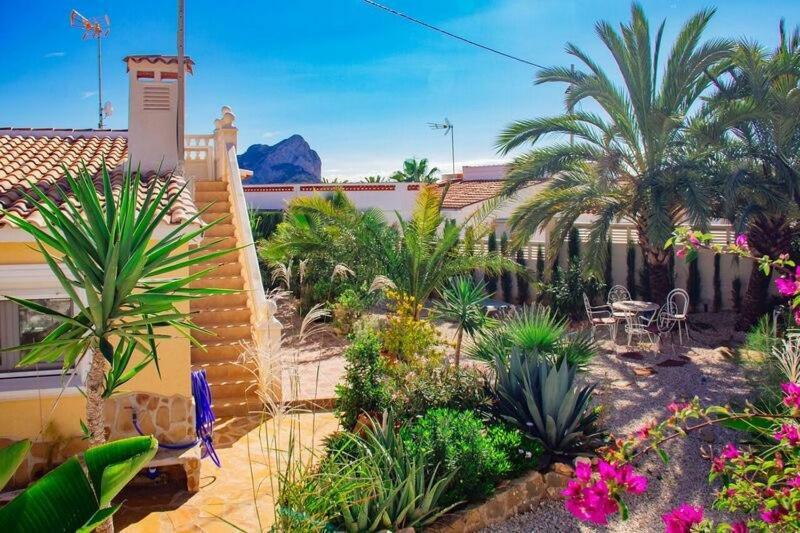 Villa Hayahay With Private Pool & Amazing View Calp Dış mekan fotoğraf