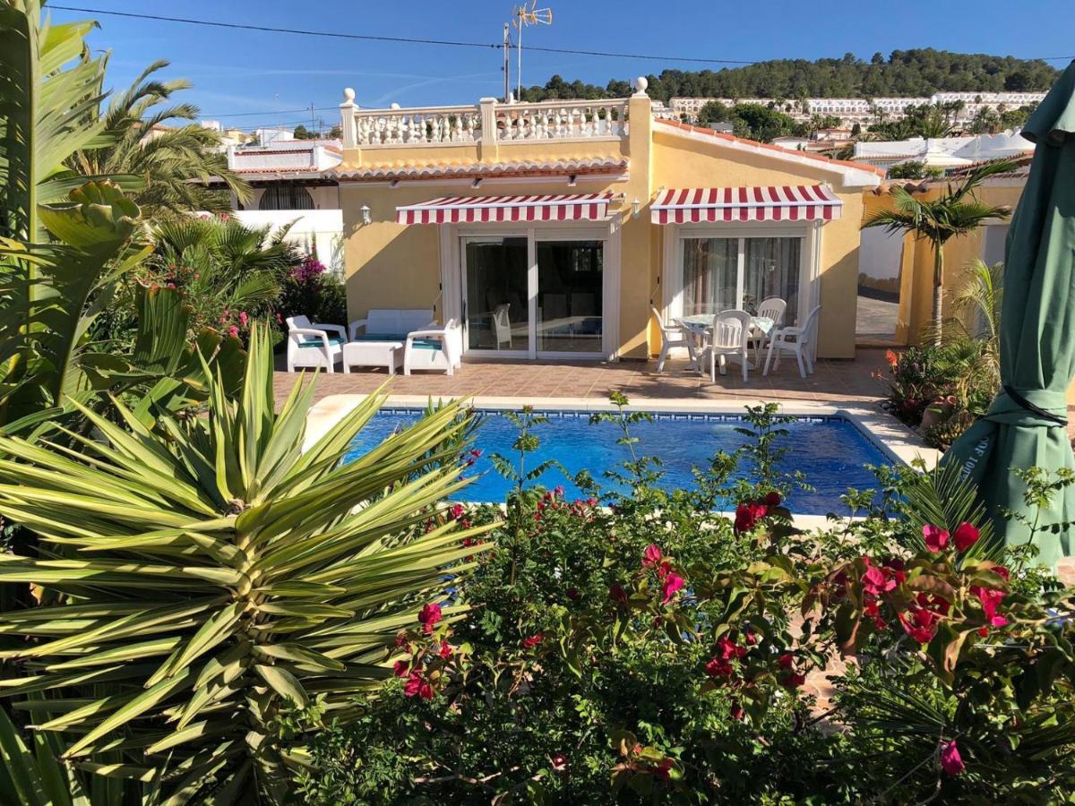Villa Hayahay With Private Pool & Amazing View Calp Dış mekan fotoğraf